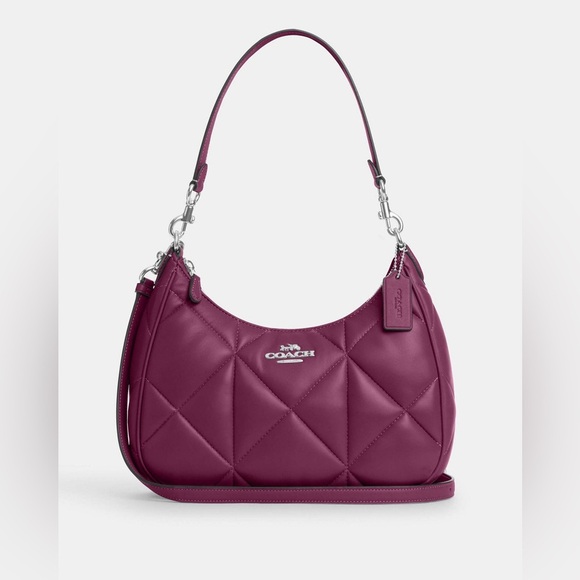Coach Handbags - Teri Hobo Bag With Puffy Diamond Quilting